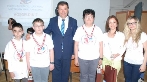 Eskişehir Ortaokullar Arası Matematik Yarışması Finali Yapıldı