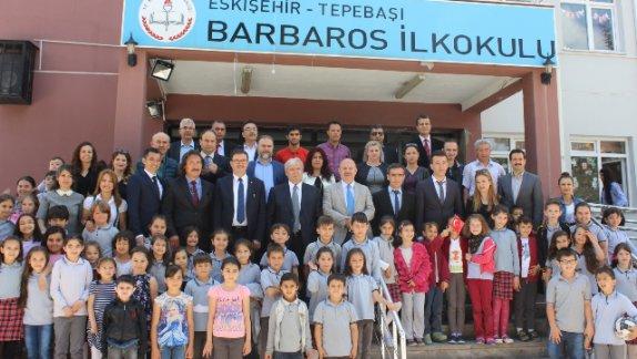 Barbaros İlkokulunda Sertifika Töreni ve Bahçe Açılışı Yapıldı.