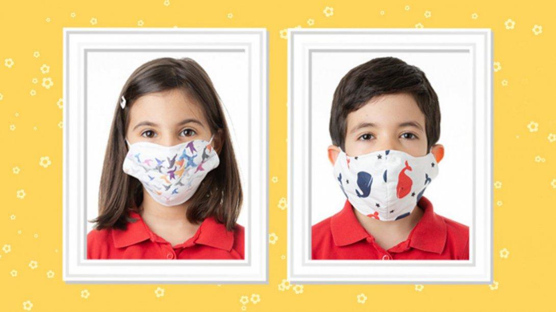 Olgunlaşma Enstitülerinden Çocuklar İçin Rengarenk Maskeler