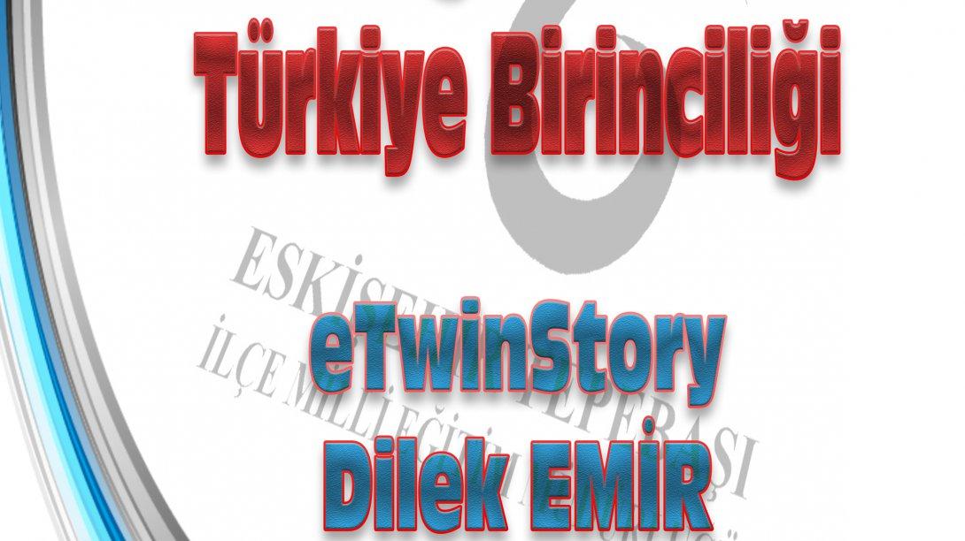 eTwinStory ile Türkiye Birinciliği
