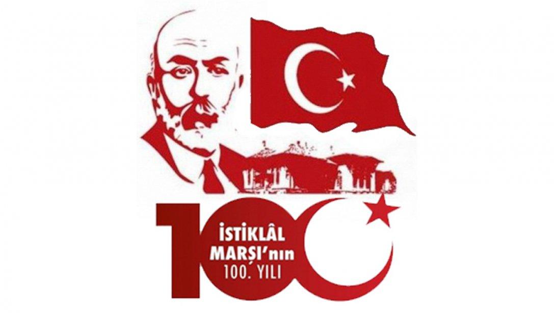 İstiklal Marşı'mızın kabulünün 100. yıl dönümü