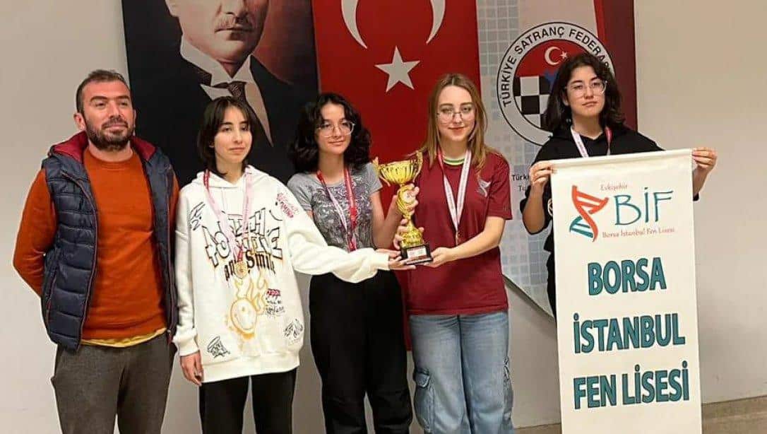 Borsa İstanbul Fen Lisesi Öğrencileri ŞAH&MAT dedi.