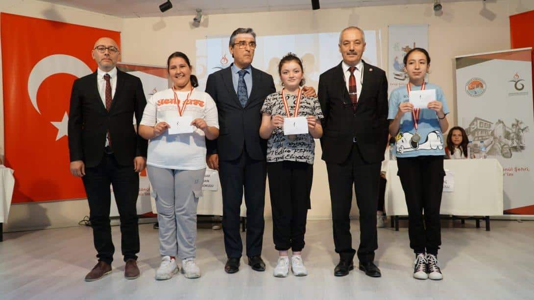 Bilgi Yarışması'nın Galibi Şehit Teğmen Subutay Alkan Ortaokulu