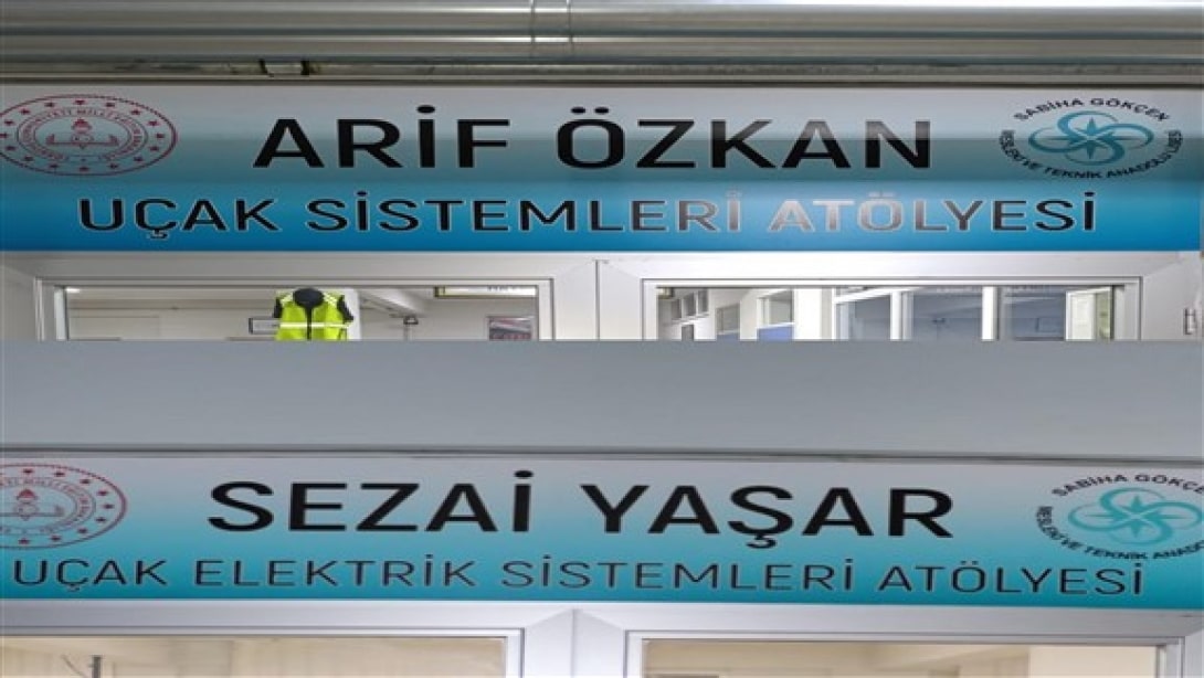 2024 Yılında Ebediyete İntikal Etmiş Öğretmenlerimiz Arif ÖZKAN ve Sezai YAŞAR İsimleri, Okulda Bulunan Atölyelerde Yaşayacak